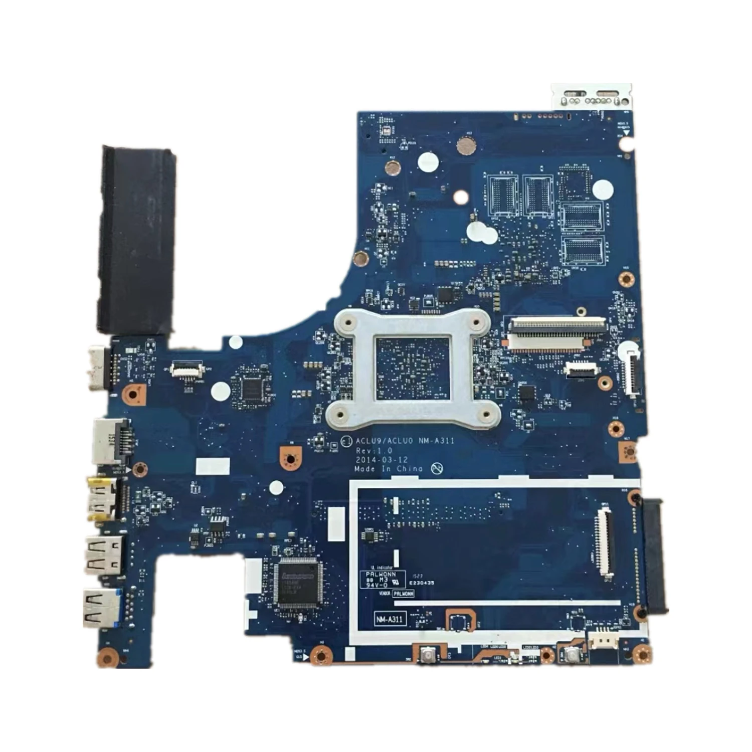 Aclu0 Nm-a311 para Lenovo Ideapad G5030 Computador Portátil Placa-mãe com N2830 N2840 N3530 N3540 Cpu Gt820m Gpu Livre Dissipador de Calor Bem Aclu9 - Imagem 2