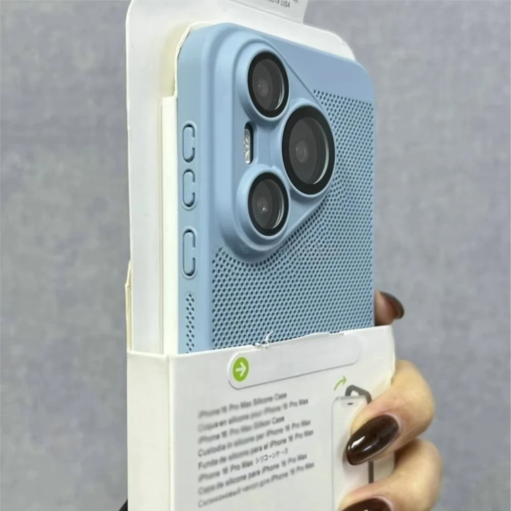 Enhanced Slim Cooling Case with Lens Protection - Matte Finish Cover
