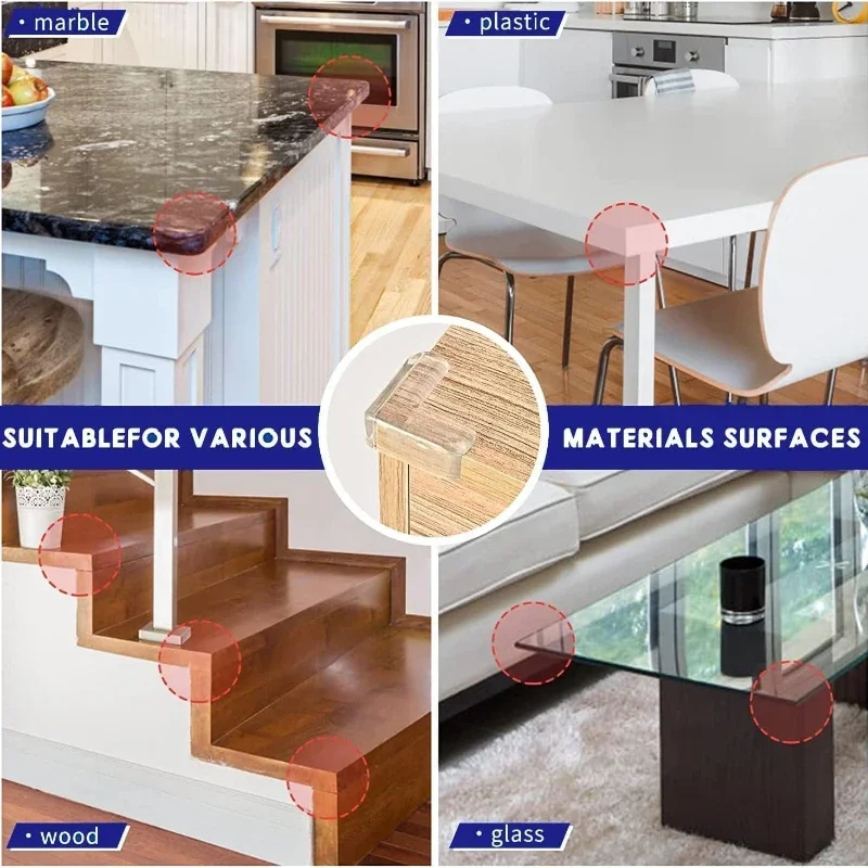 Clear Baby Table Corner Protectors 4