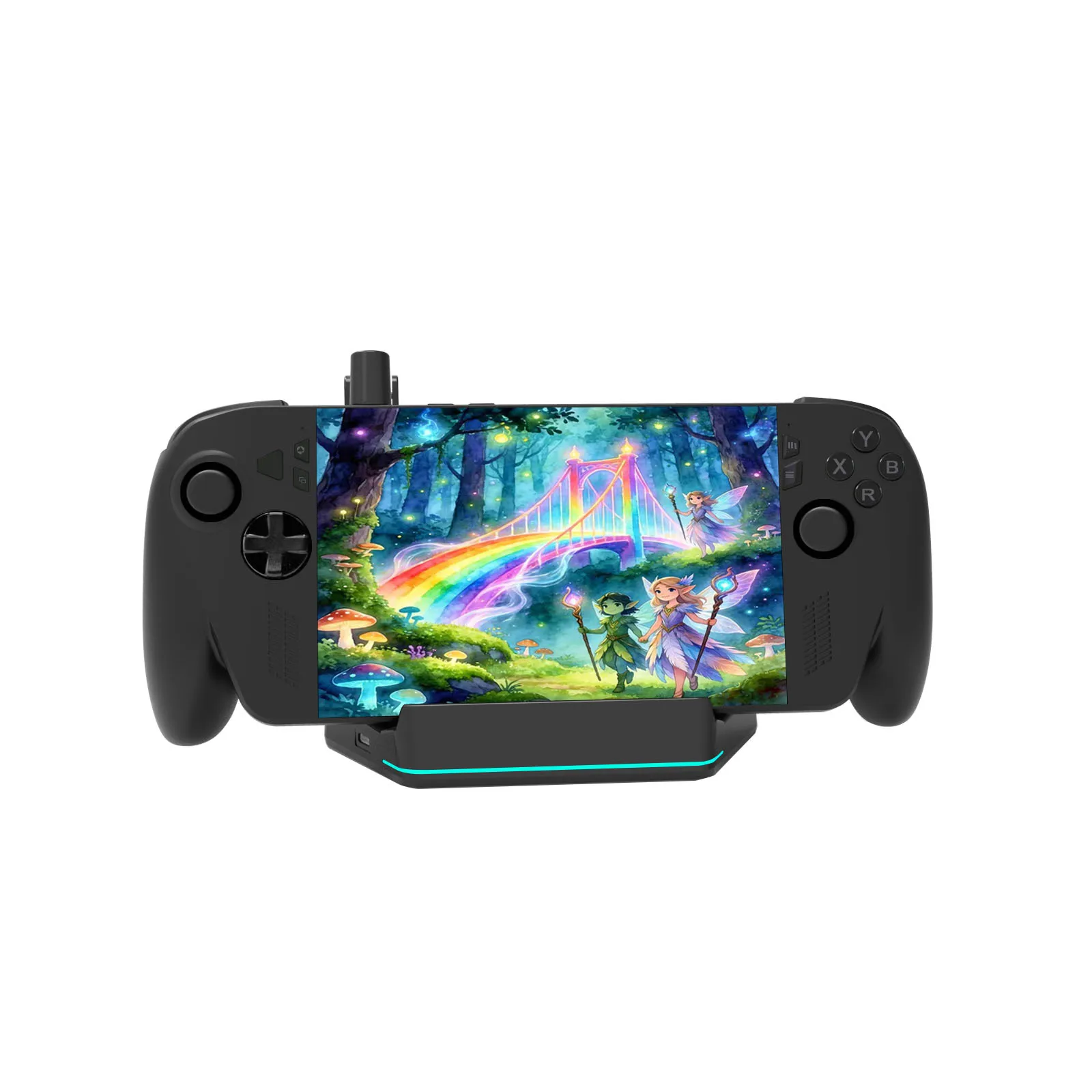 ROG Xbox Ally/Xbox Ally X 휴대용 게임 콘솔용 충전 도크 고속 충전기 홀더 스탠드 게임 액세서리