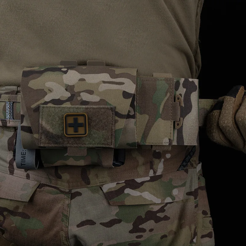 Tactical small and agile first aid kit M system mounted split design for easy access to hunting accessories kit 2