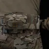 Tactical small and agile first aid kit M system mounted split design for easy access to hunting accessories kit 2