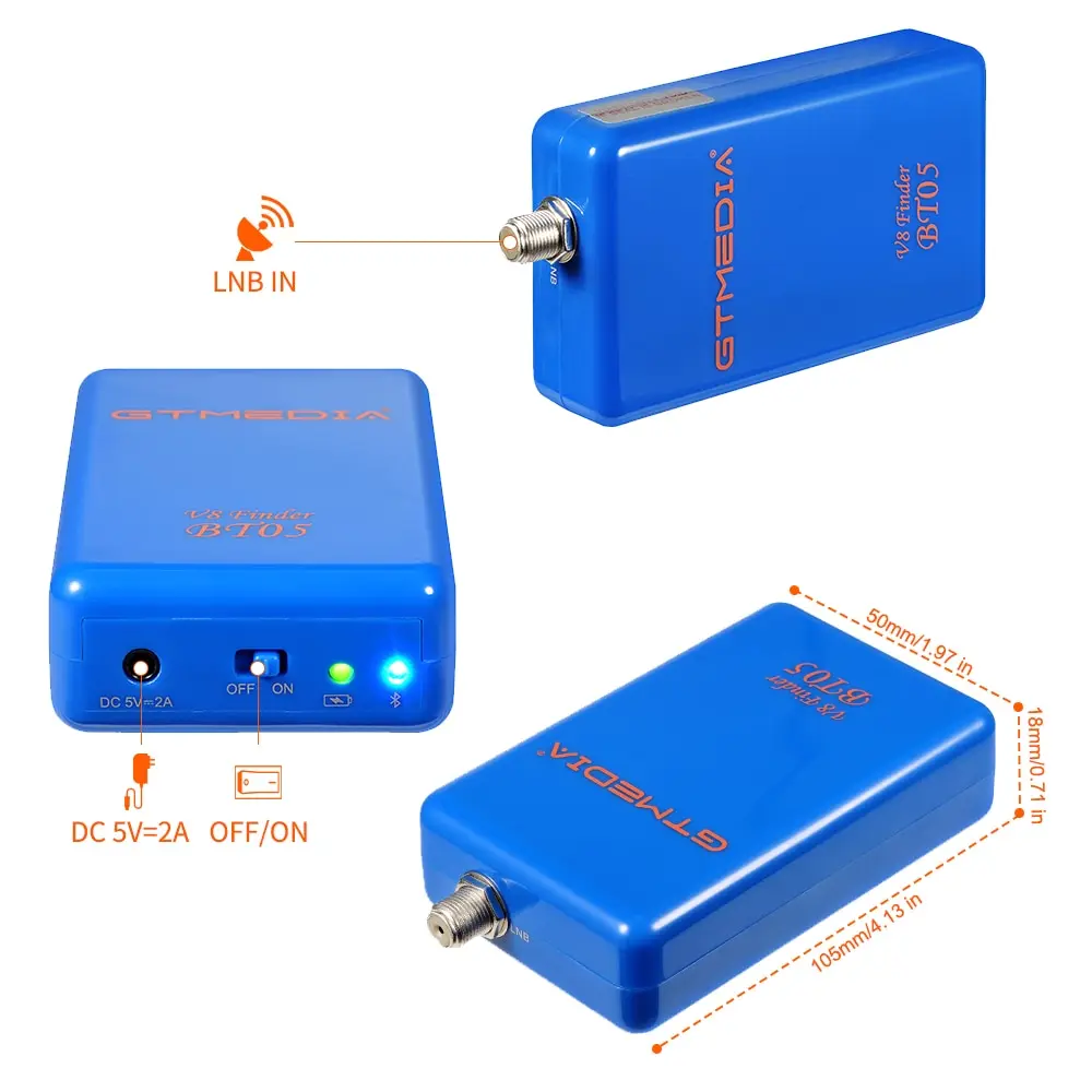 GTmedia V8 δ BT05 1080p h.264, ȵ̵   IOS DVB-S2  ,  BT Sat-Finder  gtmedia bt03