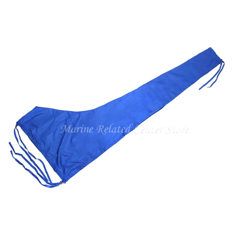 Waterproof Sail Boat Cover Mainsail Boom Cover 600D Oxford Cloth Sunshade Dustproof For 8-9ft 9-10ft 8-13ft