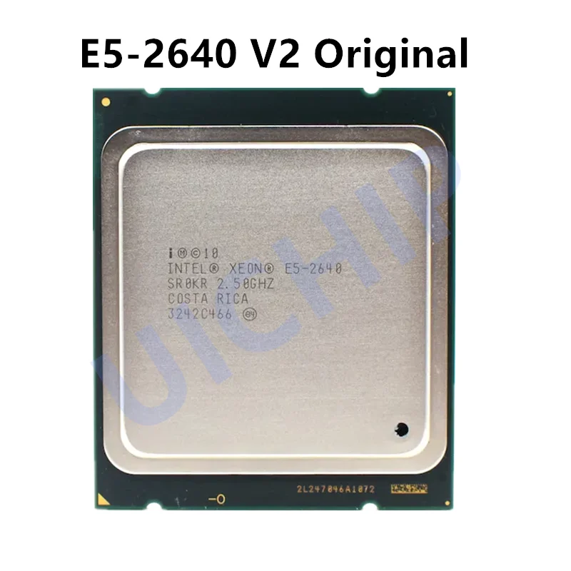 E5-2640 V2 CPU E5-2640V2 Eight Core CPU LGA2011 E5 2640V2 E5 2640 V2 ...