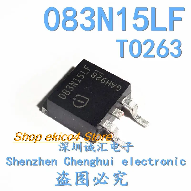 

5pieces Original stock 083N15LF IPB083N15N5LF 150V TO-263 MOS