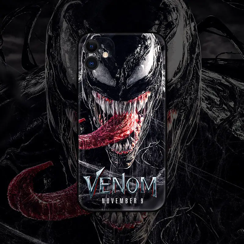 Venom 2022 новые чехлы для телефонов iphone 11 12 13 pro max, чехол для iphone 7, чехол для 6 8 plus se 2020 x xr, мягкий чехол для смартфона