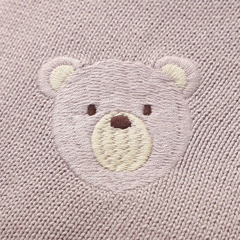 Baby Cotton Blankets Knitted 90*70cm Newborn Infant Boys Girls Cartoon Pattern Sleeping Covers Stuff for Stroller Bedding Quilts 5