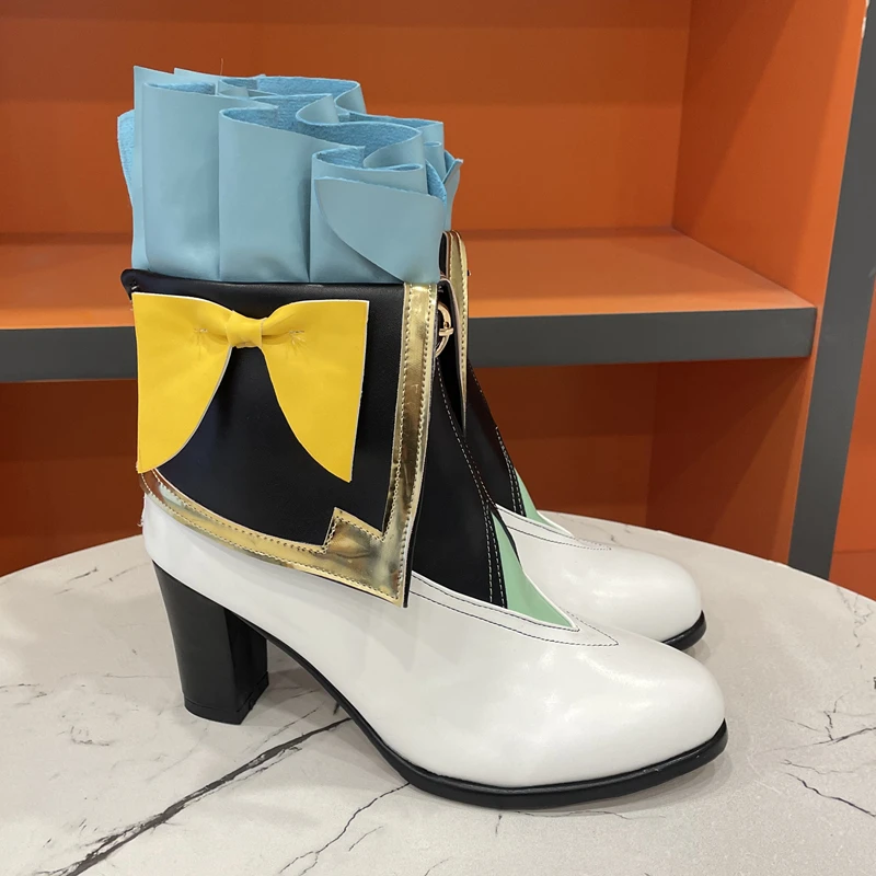 Firefly Cosplay Boots For Honkai: Star Rail - Anime High Heel Shoes For Halloween & Carnival