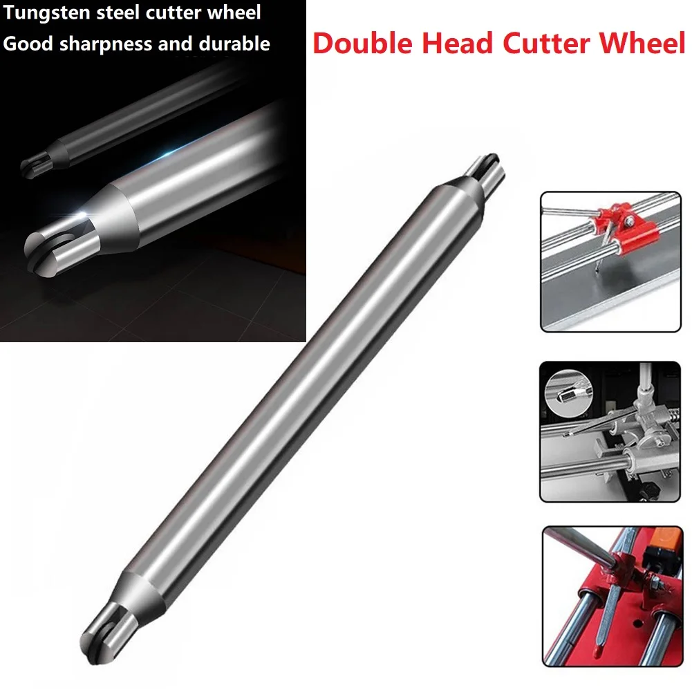 Practical Brand New Tile Cutter Replacement Wheel Accessories Double Head Porcelain Replacement Alloy Steel Accessories