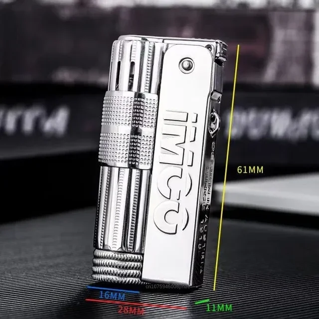Retro Metal Windproof Kerosene Lighter 6