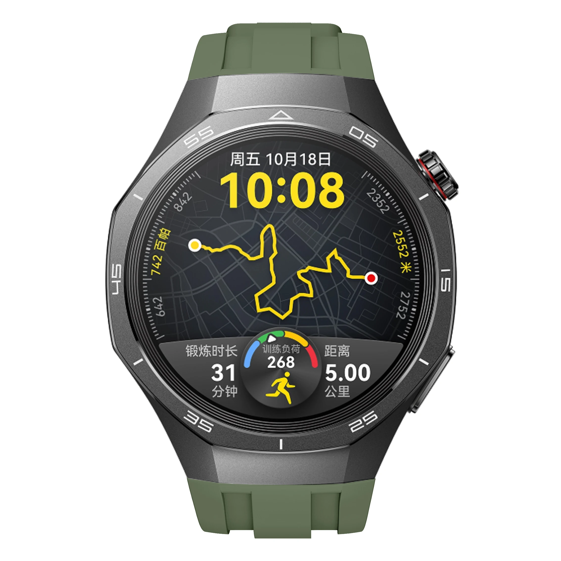 Soft Silicone Adjustable Sport Strap for Smartwatches - No Gaps Design