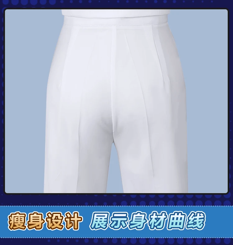 Anime Panty & Stocking Cosplay Kostüm Perücke weiß Halloween uniform Handschuhe Frau Mann Karneval Uniformen 10