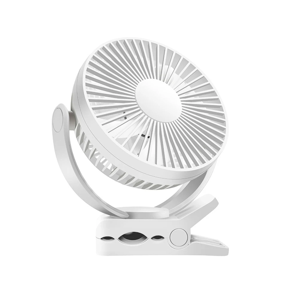 10000mAh 8-Inch Rechargeable Battery Operated Clip on Fan, Air Circulating USB Fan,Portable for Outd Camping Tent Beach or Car