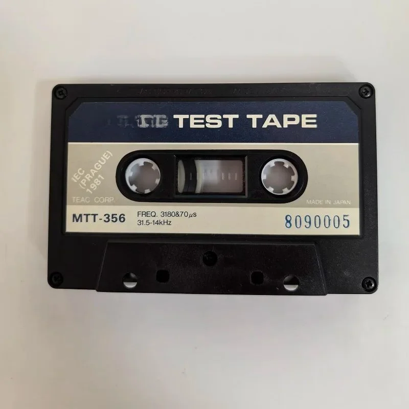 Bande De Test TEAC MTT-113CN - 1 Pièce Neuve Pour équipement Audio
