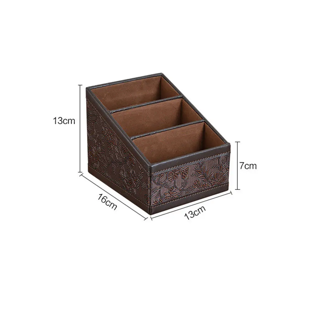 1Pcs 현대적인 미니멀리스트 리모컨 홀더 보관함 프리미엄 소재 TV 컨트롤러 펜 모바일용 분류 정리함