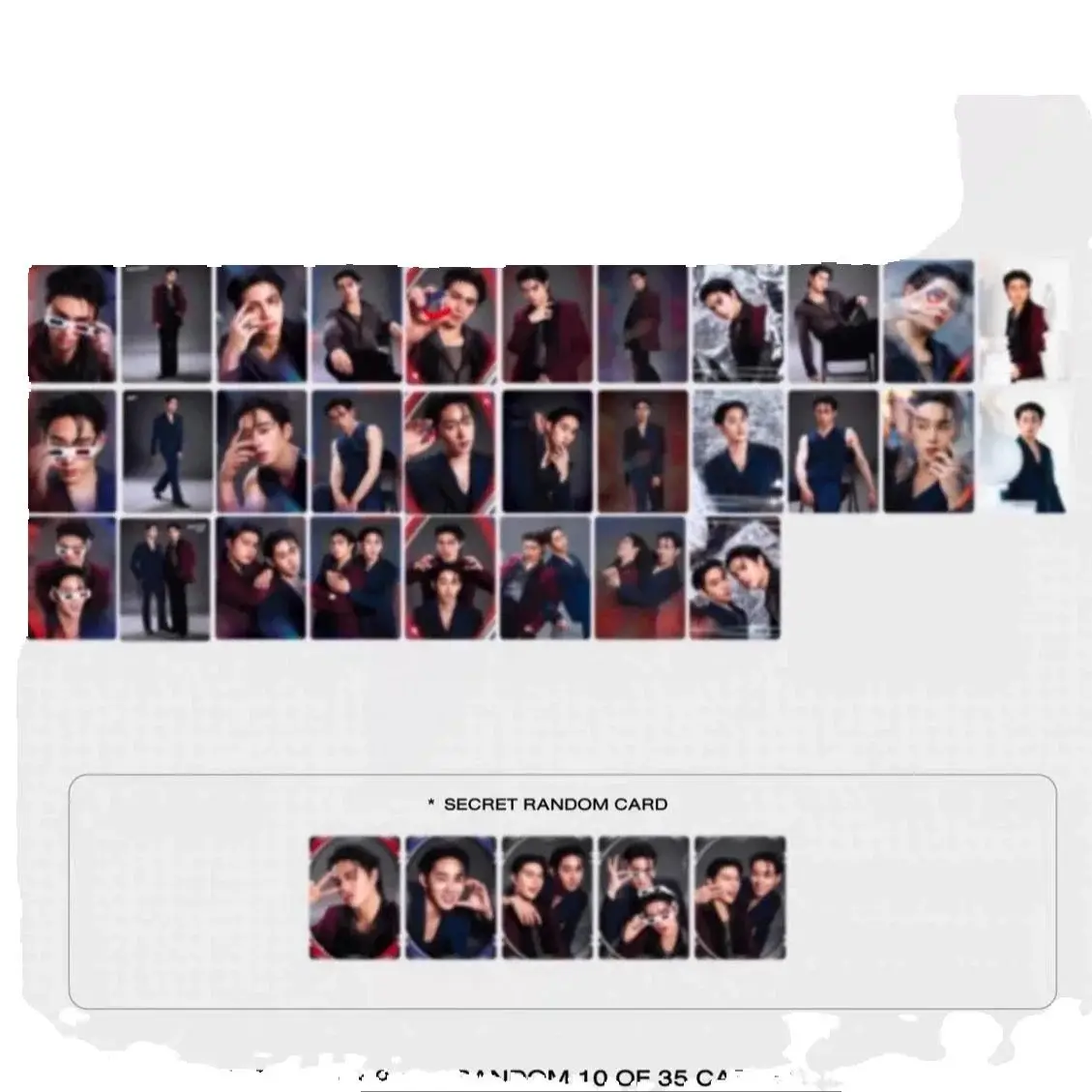 完売 THAMEPO フォトカード WilliamEst LYKN GMMTV Official Gmmtv Thailand Star LYKN Thame - Po Heart That