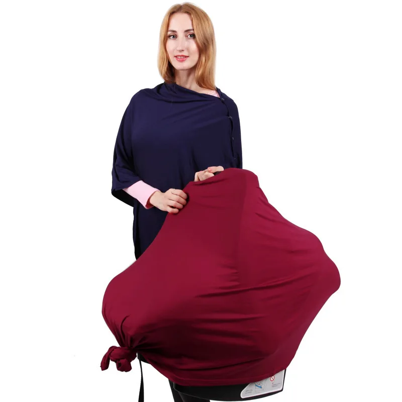 Breathable Baby Feeding Nursing Covers Pregnant Women Breastfeeding Scarf Outdoor Travel Feeding Shawl Pushchair Cover 75x170cm