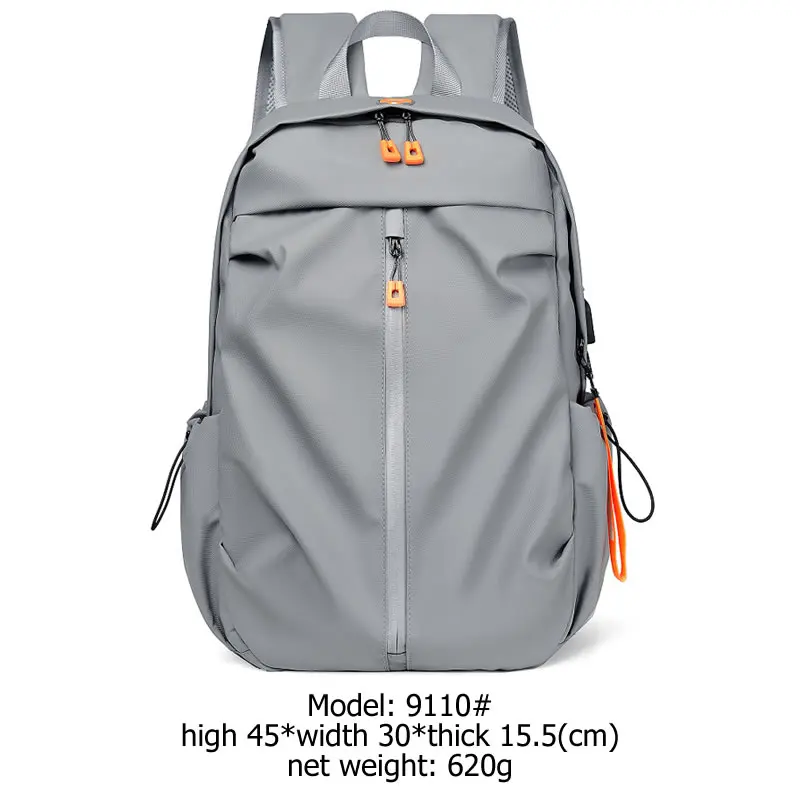 Mochila impermeable escalable para hombre, mochilas urbanas sólidas simples  para hombre, mochila ligera para computadora portátil, mochila escolar de  tendencia - AliExpress