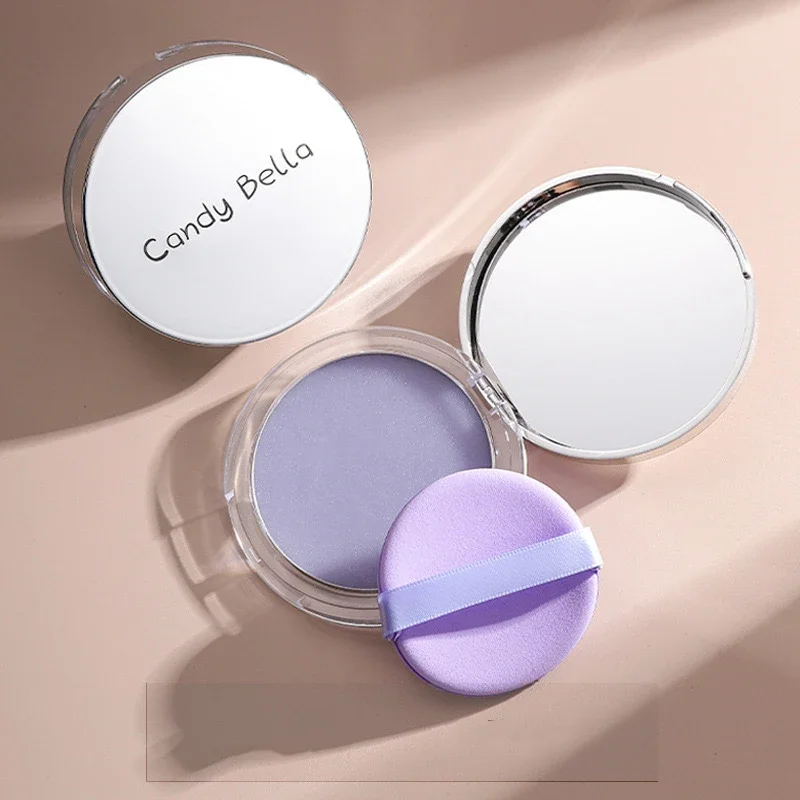 1PC Candy Bella Violet Cream To Powder Skin-friendly Natural Face Long Lasting Oil-controlling Contouring Powder Cosmetics