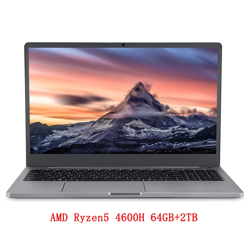 【Super Deal】15.6 Inch Gaming laptops AMD Ryzen5 4600H Windows10/11Pro  Full-function Type-C interface Fingerprint Unlock WIFI BT