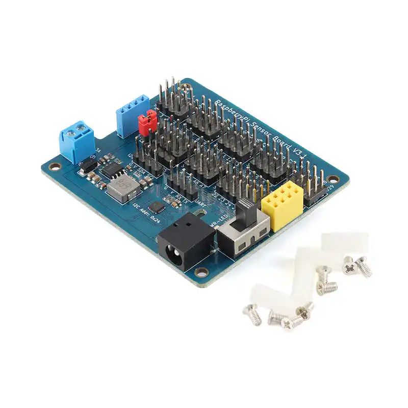 Raspberry Pi 3B, 4B 4세대 개발 보드, 센서, IO 확장 보드, ADC가 내장된 MCU에 적합