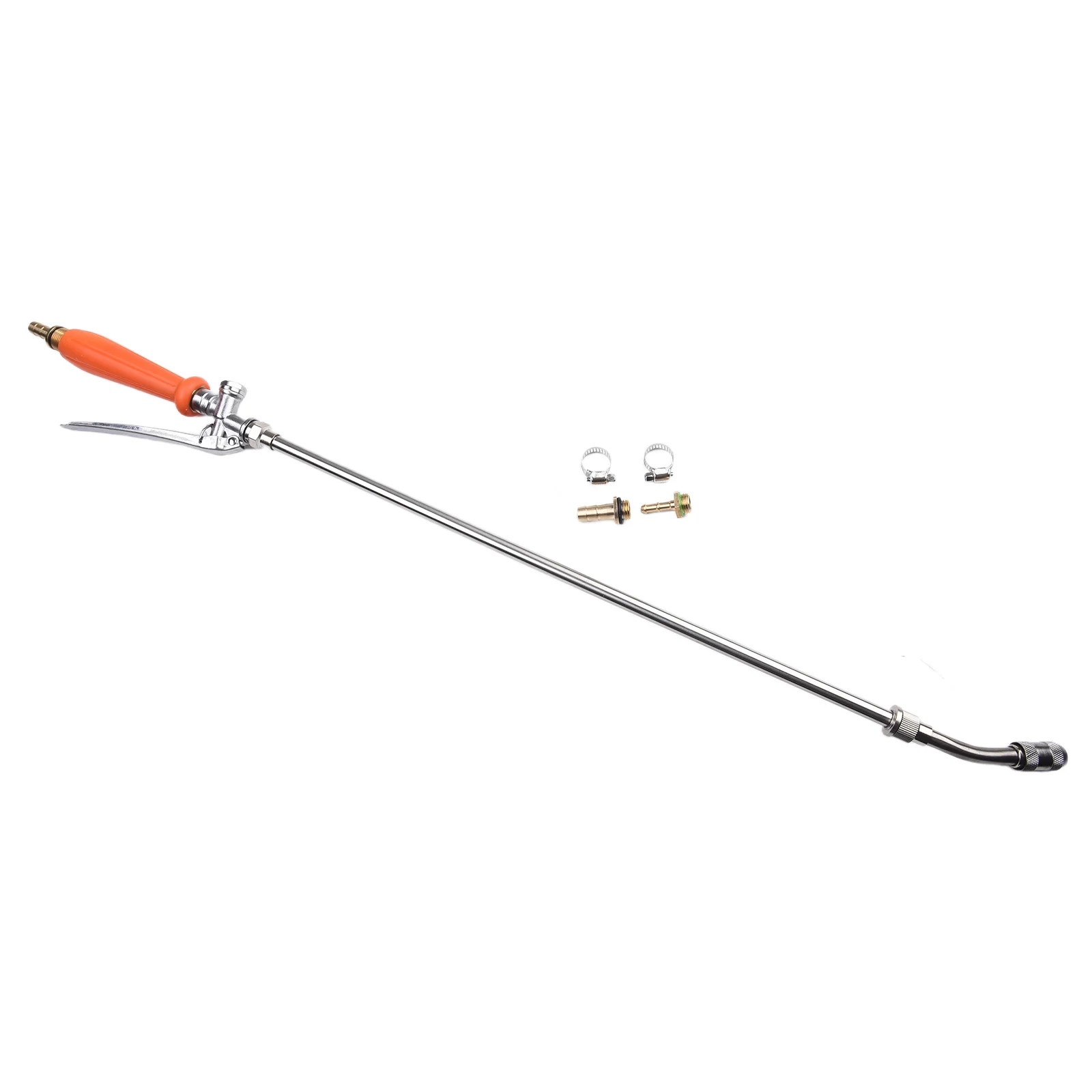 

Sprayer Wand With 2PCS Brass Barb Sprayer Wand Replacement Fit Most 3/8" And 1/4" Hoses Watering Garden Supplies