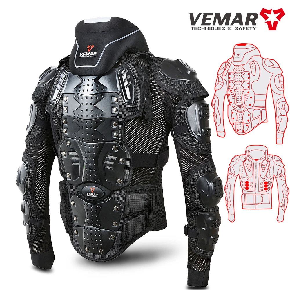 MotocrossBodyArmorMensSummerProtectiveCyclingJacketSummer