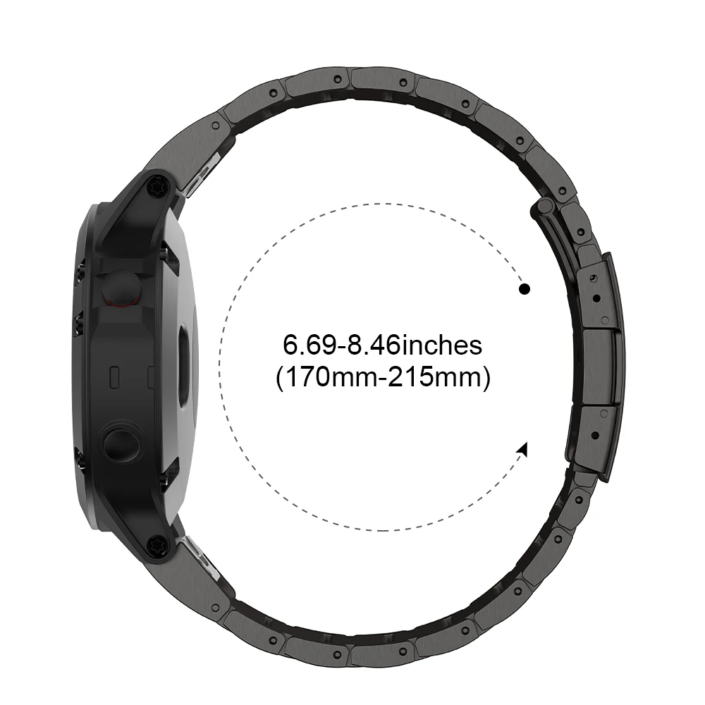 Premium Titanium Alloy Watch Band - 22mm & 26mm Bracelet
