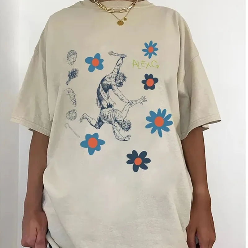 

Цветочный подарок Alex G для фаната 2023 футболка полный размер S-5XL BE2708