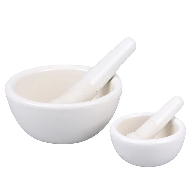60/80/100mm Mortar And Pestle Spice Crusher Ceramic Bowl Hard Food Kitchen Tool Vanilla Spice Tea Garlic Grinder nut spice grinder,herb grinder,herb spice grinder