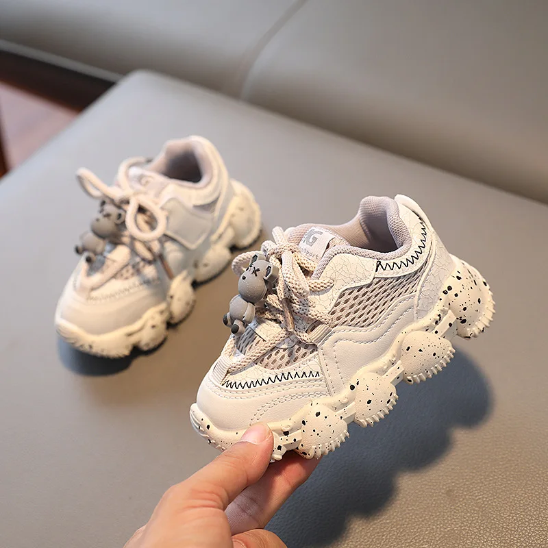Children Cute Sports Shoes Baby Girls Sneakers Kids Running Shoes Toddler Infant Footwear Kids Boys Outdoor Casual Shoes hot princess girls sports shoes cartoon cute chunky sneakers breathable light weight mesh shoes running white trainers 26 37