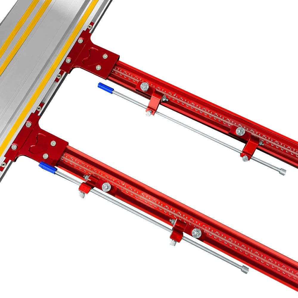 Guide Parallèle Pour Scie à Rail - Compatible Festool, Makita, Réglage Micrométrique, échelles Métrique/impériale
