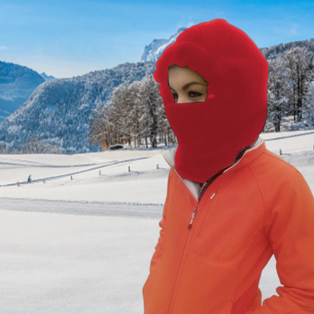 Optics-Bonnet coupe-vent intégré, capuche d'hiver chaude, écharpe de ski  résistante au froid, vêtements de sauna, canadisme - AliExpress