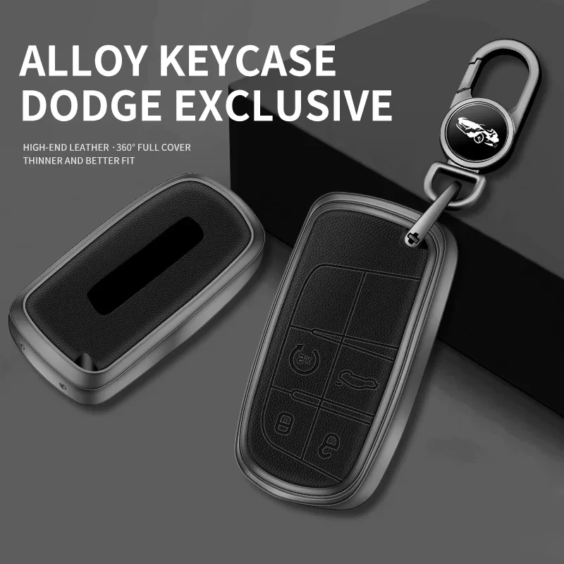 CarZincAlloyKeyCaseBagForSRT8ForDodgeDurangoChallengeRAM