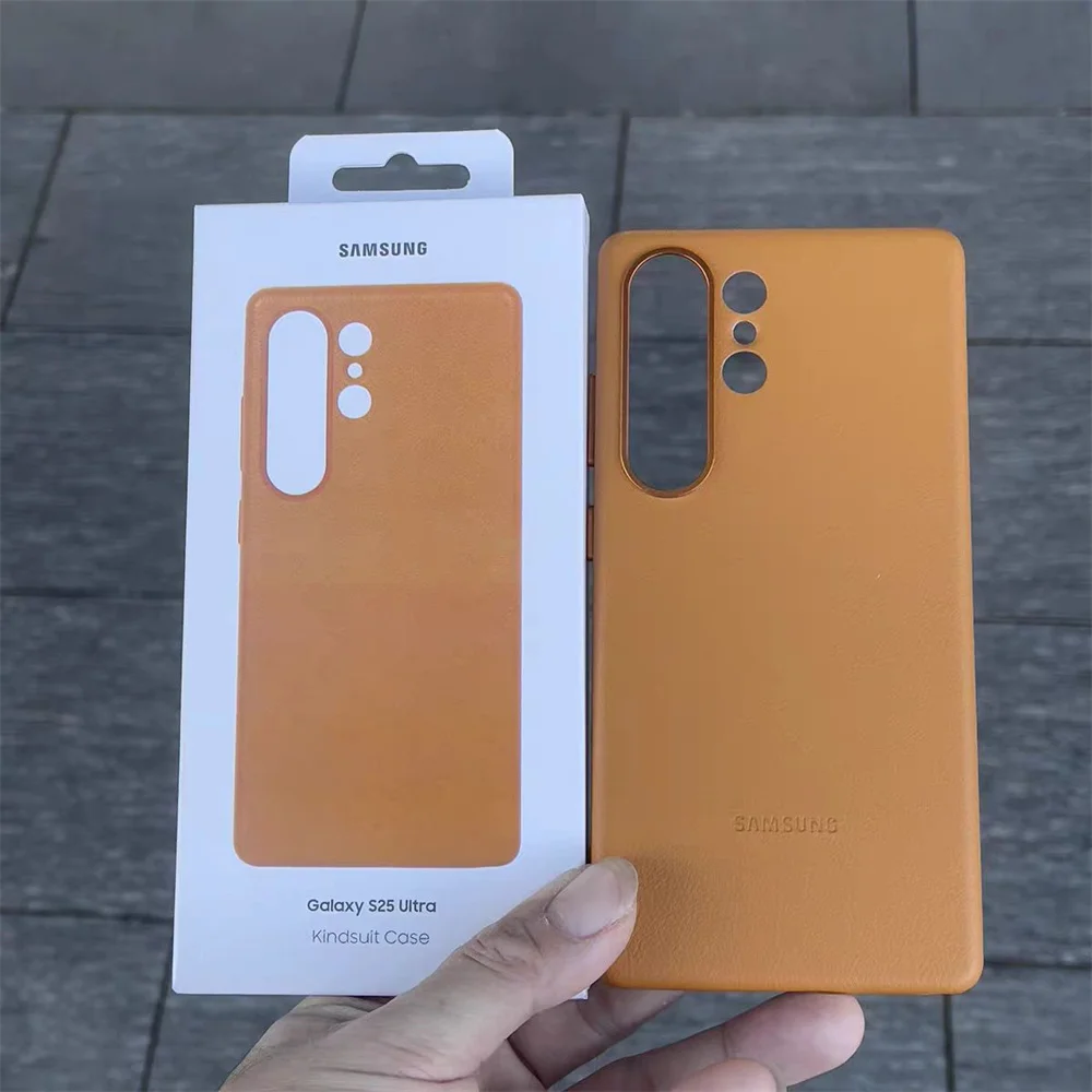 غطاء حماية جلدي للهاتف المحمول Samsung Galaxy S25...
