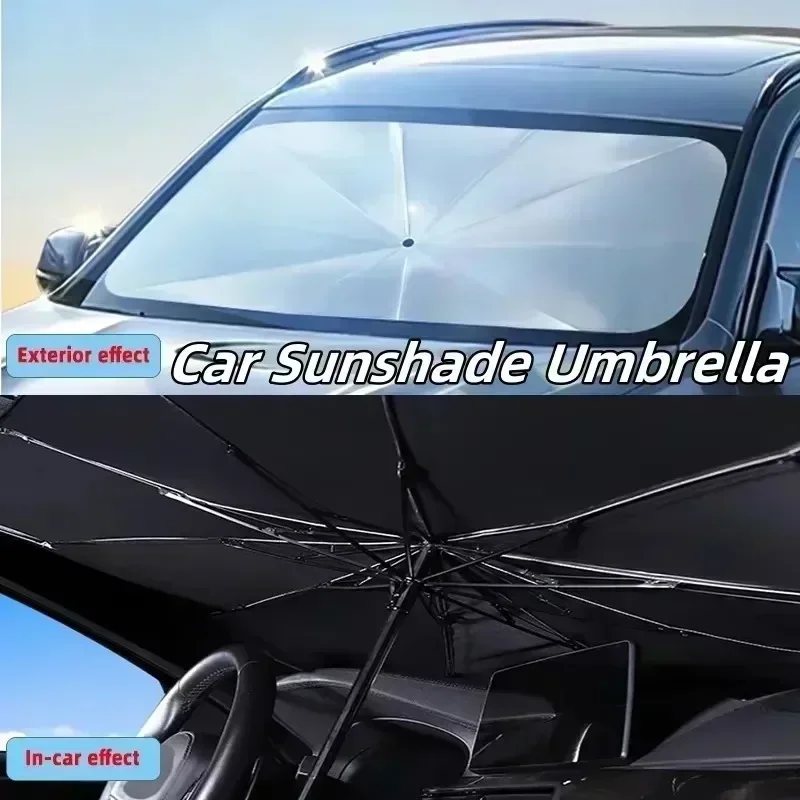 Car Parasol Retractable Insulated front windshield UV insulated