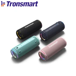 Tronsmart T7 Lite Speaker Portable Bluetooth Speaker with Enhanced Bass, 24H Playtime, APP Control, IPX7 Waterproof for Camping