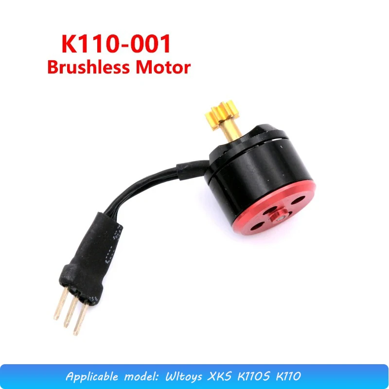 Фото Wltoys XKS K110S K110 телефон с сервоприводом, редукторный мотор, головка, Задний навес, ESC плата для K110S, обновленные детали №5
