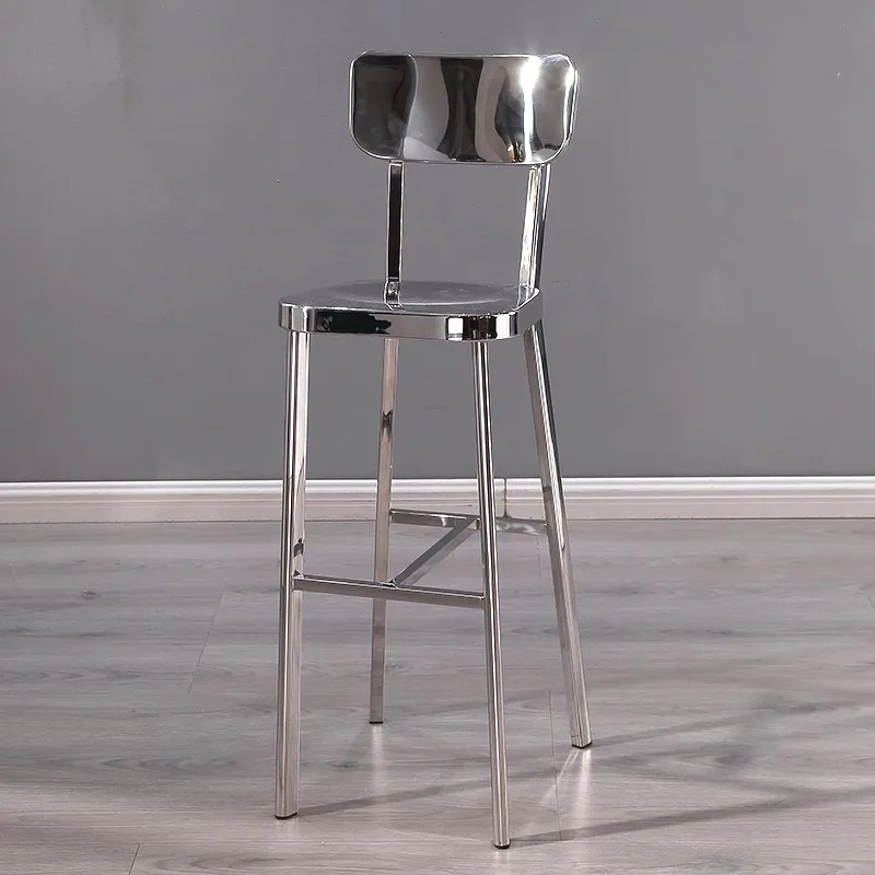 Fashion American style tainless Steel Coffee Bar Stool Chair
