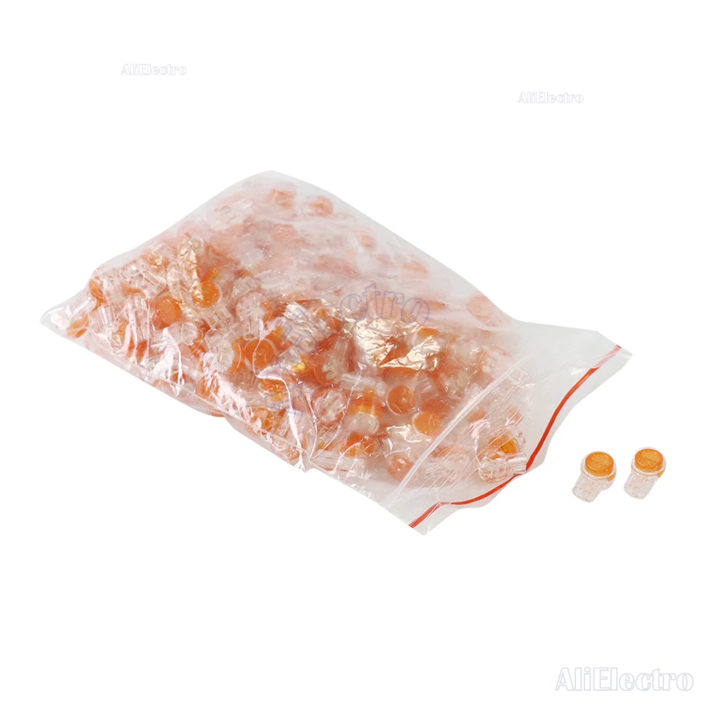 200PC 압착 연결 단자 K1 커넥터 단자, 방수 와이어링 이더넷 케이블, 전화 코드 0.4-0.7mm, Rj45