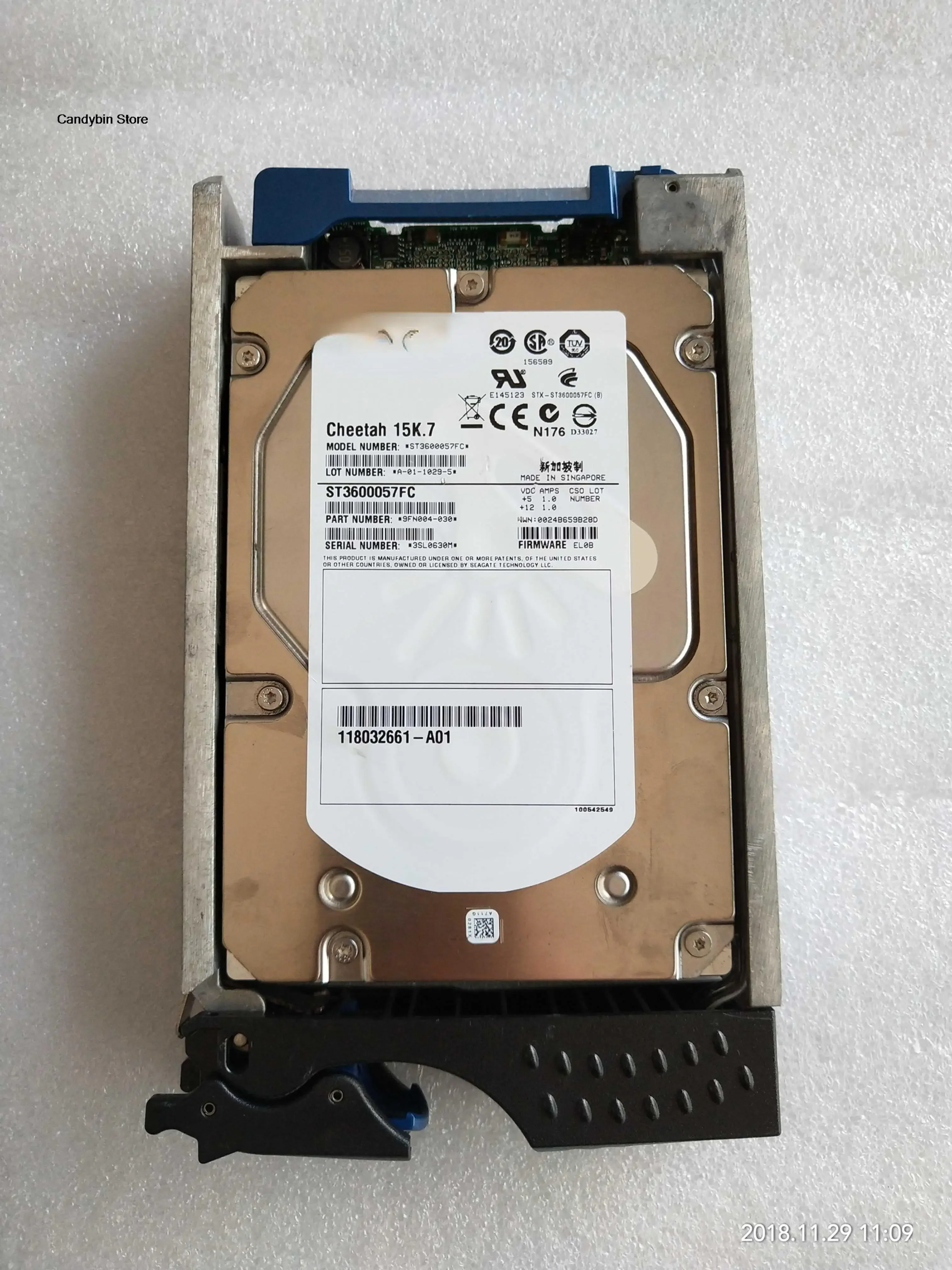 For 4G 600G 15K 101-000-211 101-000-216 3.5 FC hard disk