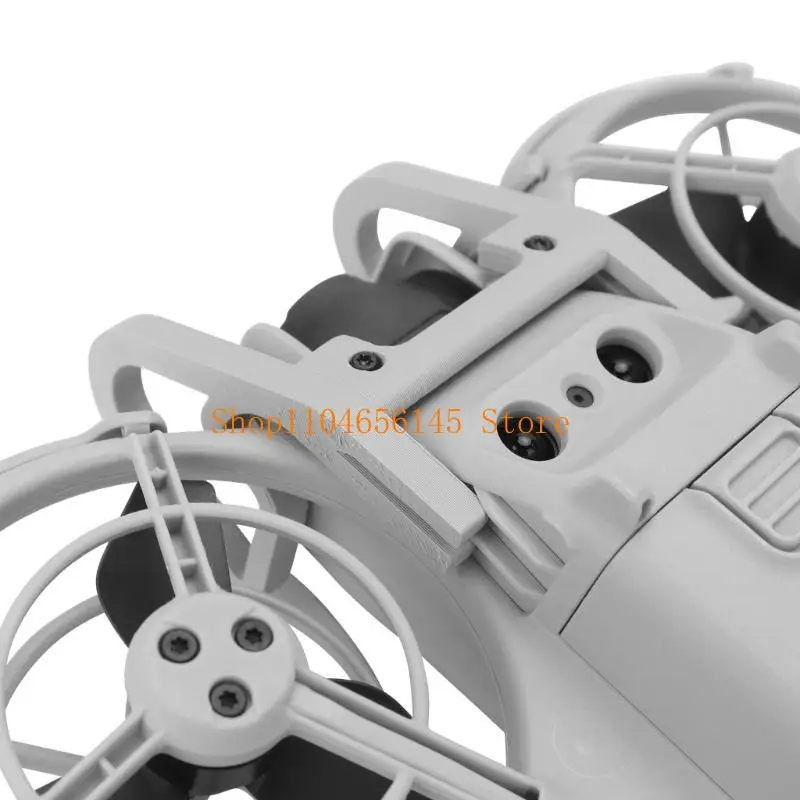 Lot de 2 supports téléphone pliables pour drone RC, un gris et un orange, posés sur fond blanc.