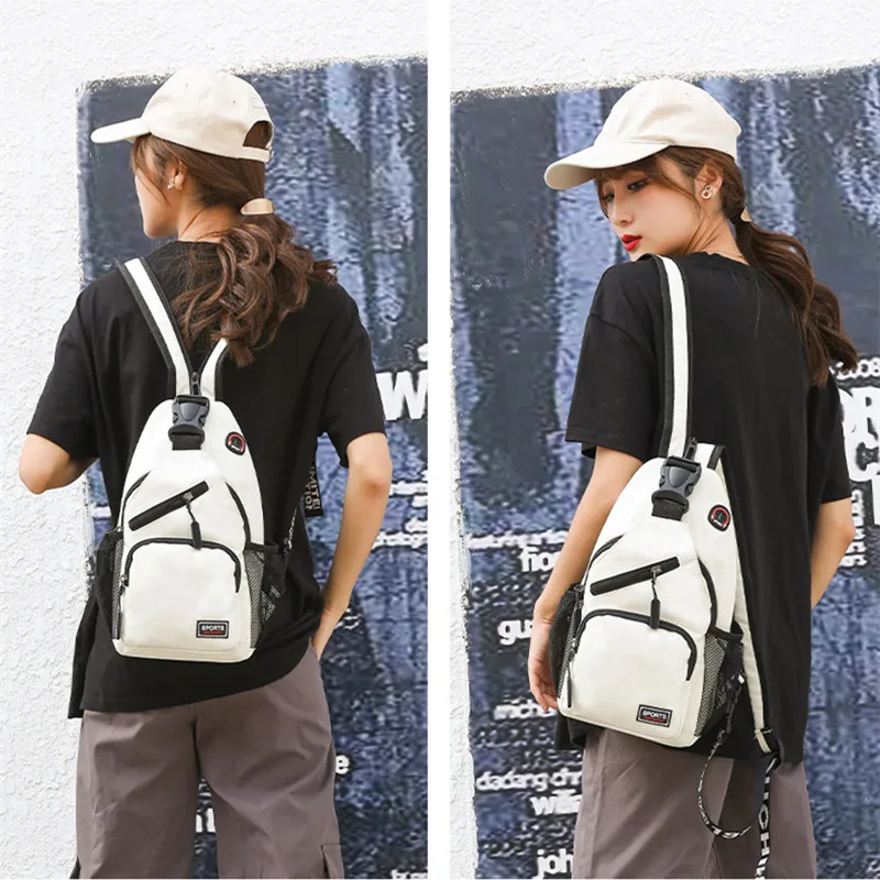 Women Mini Backpack Small Chest Bag Sling Messenger Bags Female Sports Bag Travel Bagpack Crossbody Bag Girl Back Pack