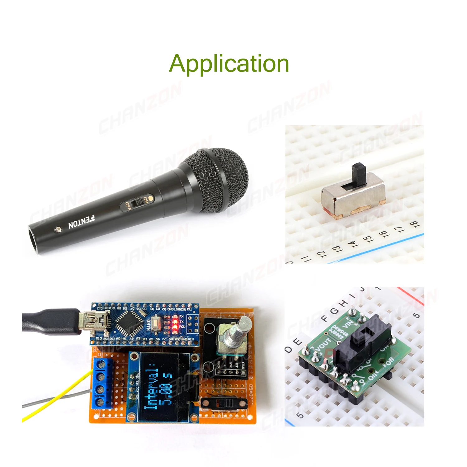 Mikro-Schiebeschalter SPDT 3-polig 5 Positionen Mini SS12F15 SS12F44 1p2t 3mm 4mm 5mm 6mm Kleiner Kippschalter für Leiterplattenmontage Terminal für Arduino – Detail 5