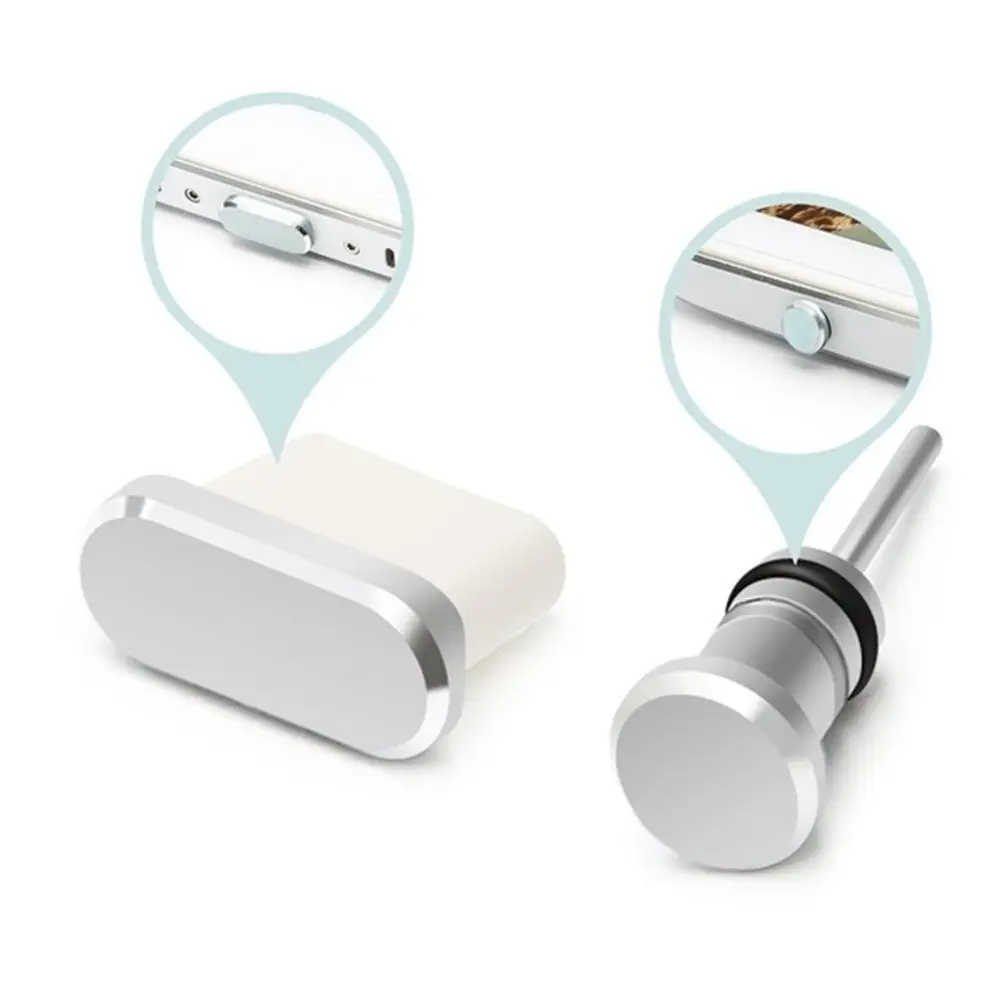 Metal Type-C Charger Port Anti Dust Plug Stopper For Samsung Huawei Xiaomi Phone Accessory Charging Plug Earphone Hole Cap Cover images - 6