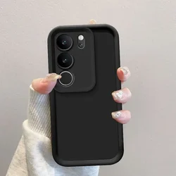 Coque de téléphone TPU noir renforcé, anti-chocs, avec protection de l'objectif de caméra pour Tecno Camon 40 Pro 5G