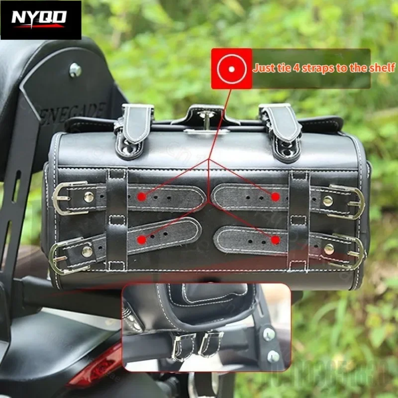 Borse e Bagagli per Moto, Borse Laterali per Moto, Borsa Portaoggetti Laterale Impermeabile, Bauletto per Bici Elettrica, Bagaglio da Viaggio - immagine 6