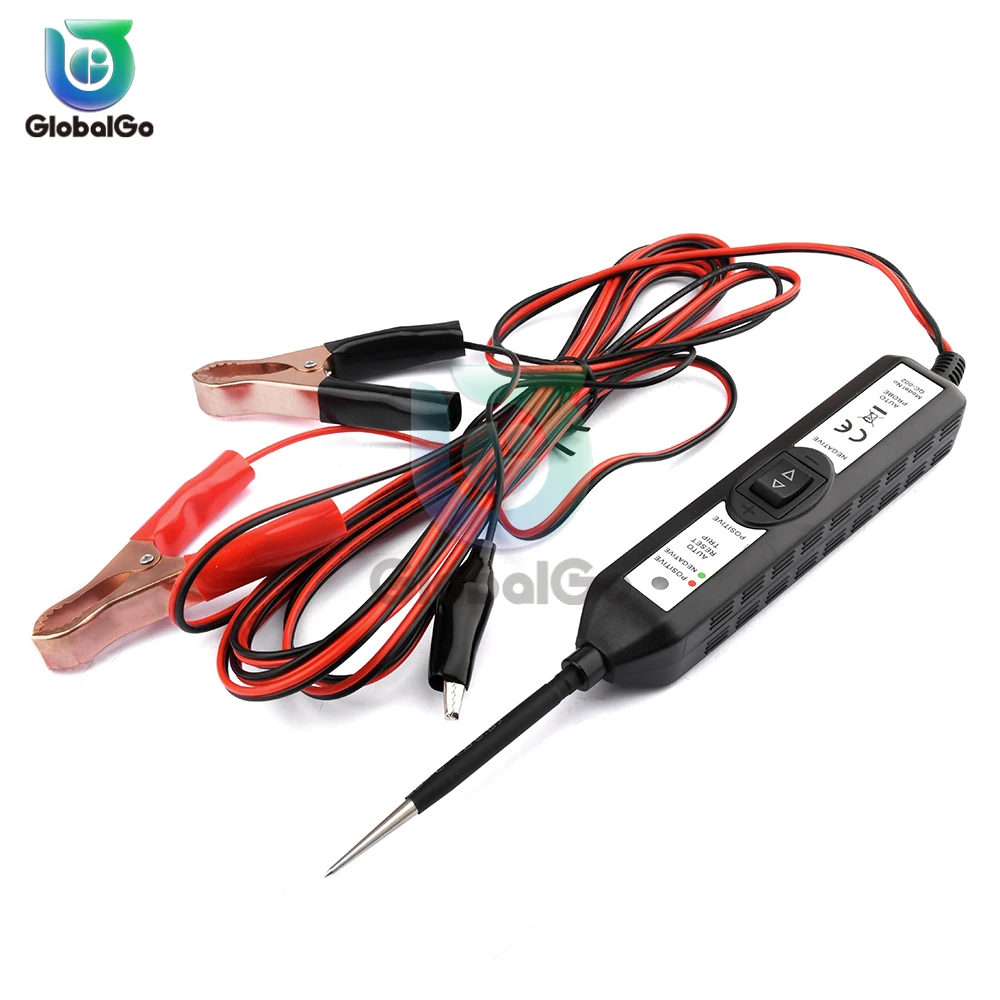 

DC 6-24V Car Vehicle Circuit Tester Power Probe Automotive Diagnostic Tool Electrical Current Voltage Track Locate Power Scanner