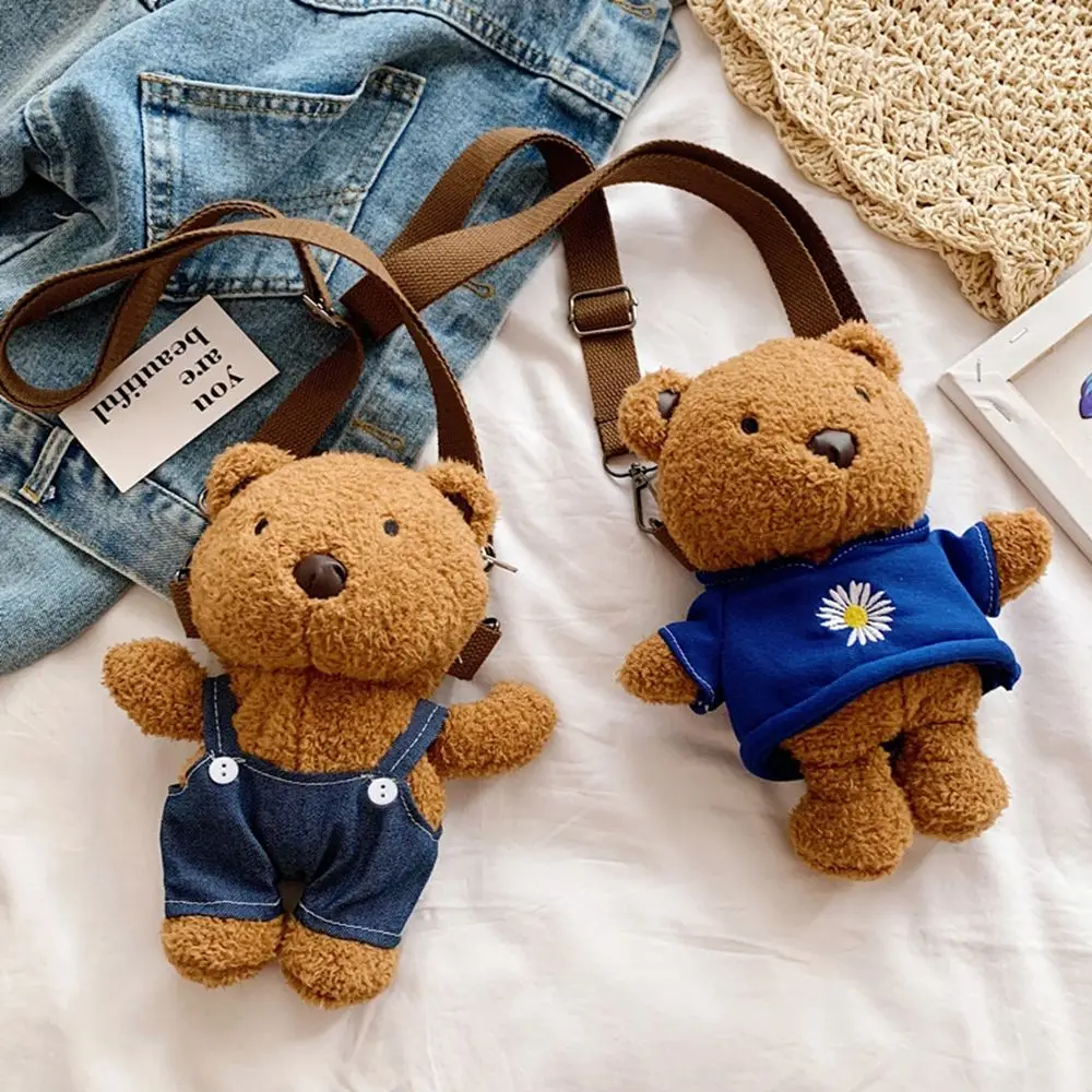 

Student Cartoon Girl Crossbody Bags Kids Coin Purse Women Cinnamoroll Bag Single Shoulder Bag Children Handbag Plush Doll Bag